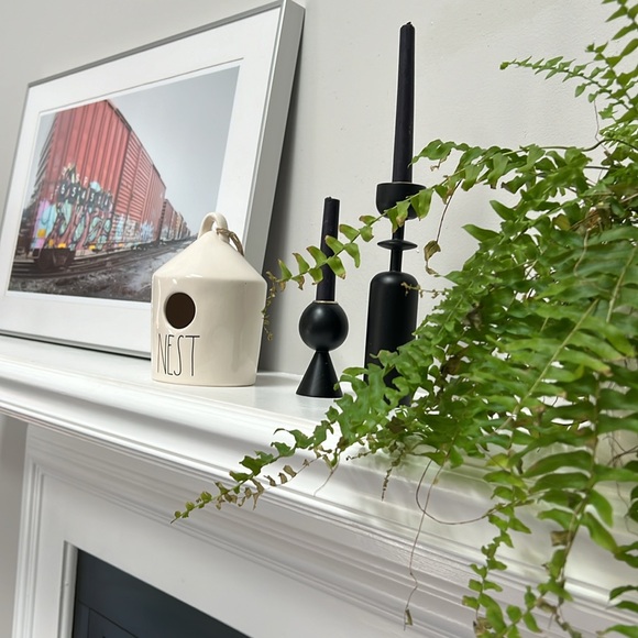 RAE DUNN Ceramic NEST Bird House - Picture 7 of 9